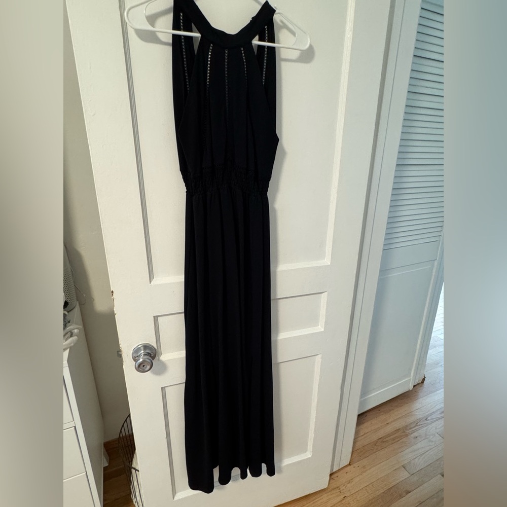 Poof New York Black Maxi Dress